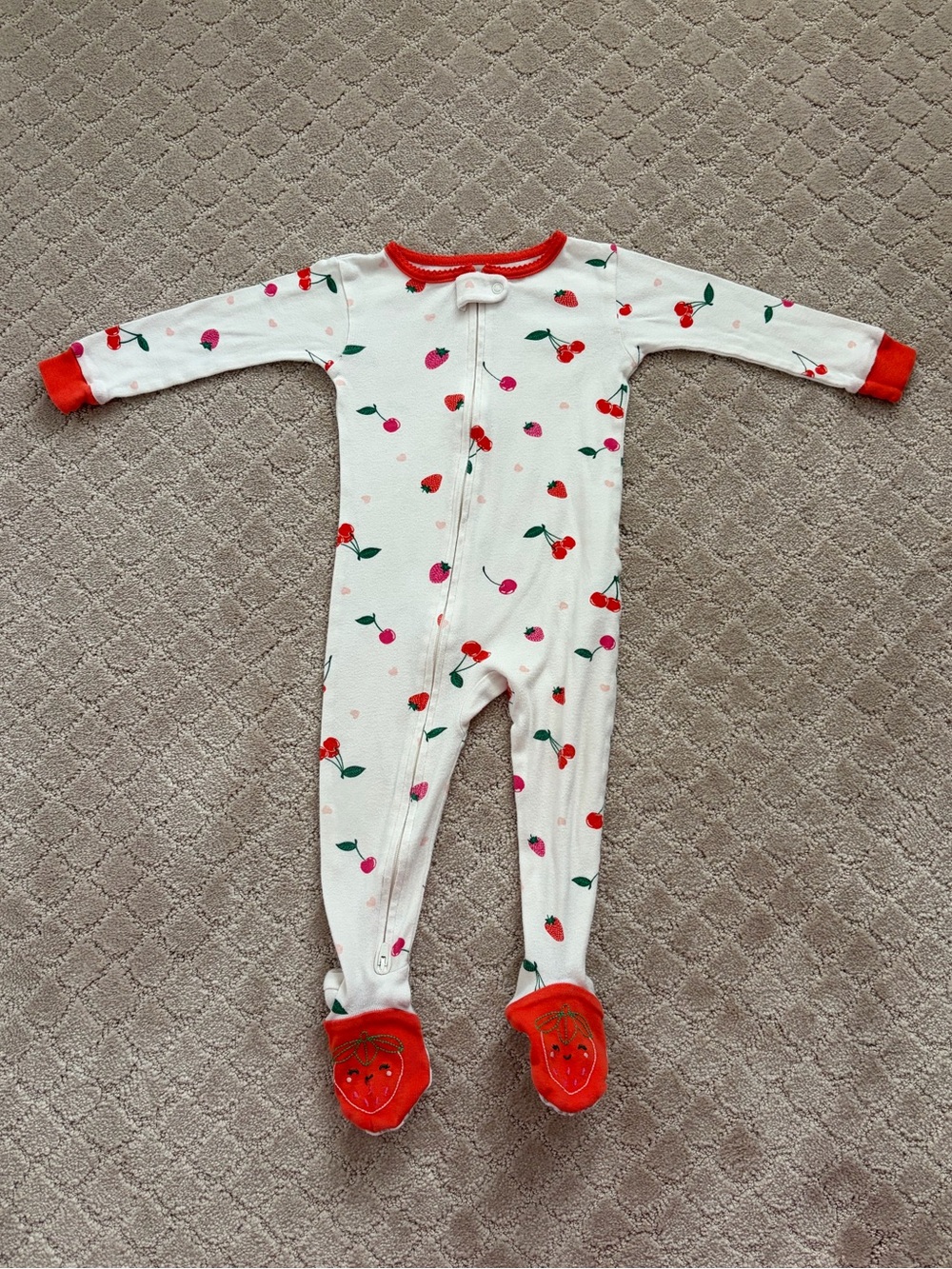 Carters 18M Girls Footies Bundle - Picture 8 of 10